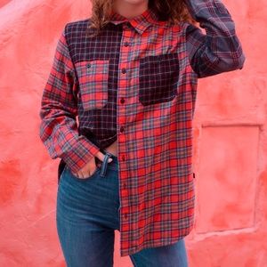 Asymmetrical Flannel
